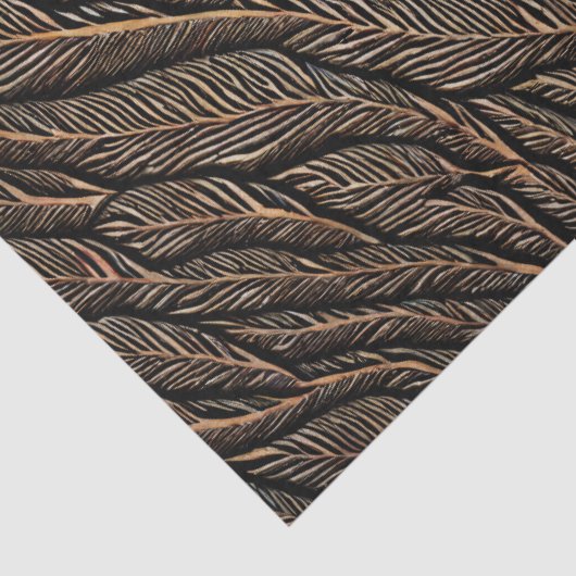 ontkoppeling van bladeren in patroon tissuepapier (Detail)