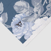 ontkoppeling van  blauwe bruiloft tissuepapier (Detail)