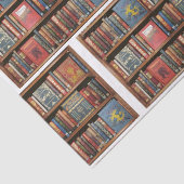 Ontkoppeling van boekontwerp voor Retro-boek Tissuepapier (Detail)