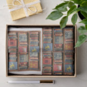 Ontkoppeling van boekontwerp voor Retro-boek Tissuepapier (Geschenk)