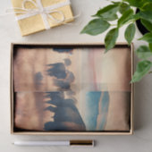 Ontkoppeling van buffelbeslag Waterverf Bison Tissuepapier (Geschenk)