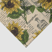  ontkoppeling van catalogi en zonnebloemen tissuepapier (Detail)