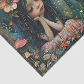 ONTKOPPELING VAN CHAMPIGNONBOSSEN TISSUEPAPIER (Detail)