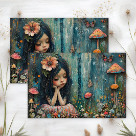 ONTKOPPELING VAN CHAMPIGNONBOSSEN TISSUEPAPIER