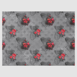 Ontkoppeling van corset en Red Rose Tissuepapier