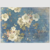  ontkoppeling van de blauwe bloem tissuepapier (Voorkant)