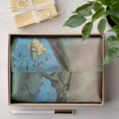 Ontkoppeling van de Cute Fish Onderwater Ocean Tissuepapier (Geschenk)