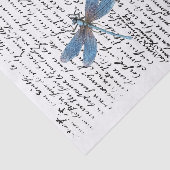  ontkoppeling van de Dragonfly-brief Tissuepapier (Detail)