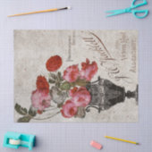 ontkoppeling van de flora en fauna tissuepapier (Craft)
