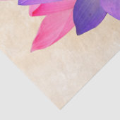 ontkoppeling van de Franse lotusbloem Tissuepapier (Detail)