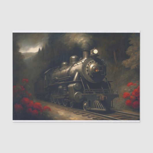 ontkoppeling van de stoomtrein tissuepapier (Voorkant)