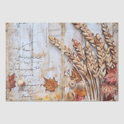 ontkoppeling van de Thanksgiving Tissuepapier (Voorkant)
