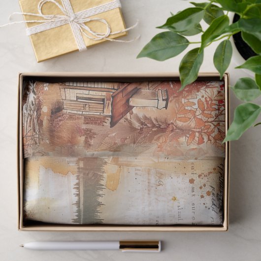 ontkoppeling van de Thanksgiving Tissuepapier (Geschenk)