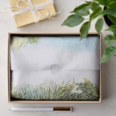 Ontkoppeling van de  tijgerillustratie tissuepapier (Geschenk)