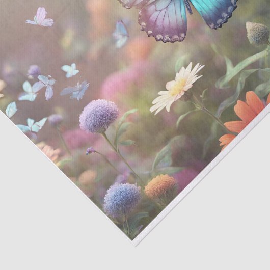  ontkoppeling van de vlinder tissuepapier (Detail)