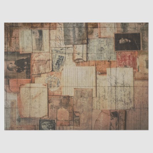 ontkoppeling van  documenten tissuepapier (Voorkant)