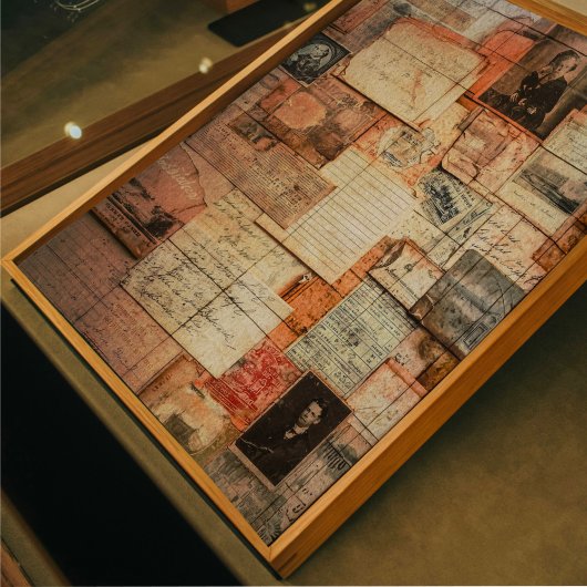 ontkoppeling van  documenten tissuepapier