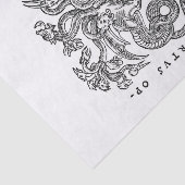 ontkoppeling van  drakenkunst tissuepapier (Detail)