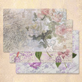 Ontkoppeling van ephemeral Floral Inpakpapier Vel