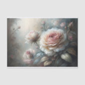 ontkoppeling van etherisch Roos Tissuepapier (Voorkant)