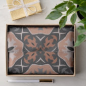 Ontkoppeling van etnisch stamcellen met grijze kof tissuepapier (Geschenk)