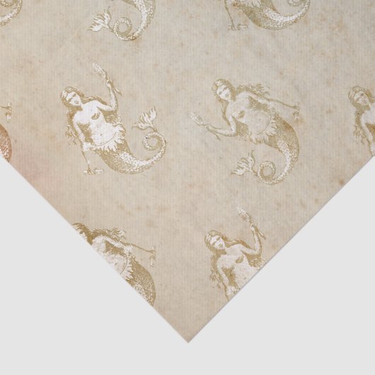  ontkoppeling van Fantasy Mermaid Tissuepapier (Detail)