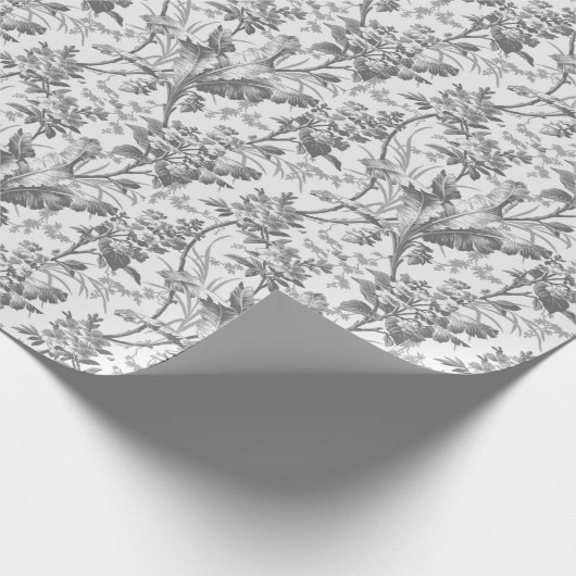  ontkoppeling van Floral Chinoiserie Cadeaupapier (Hoek)