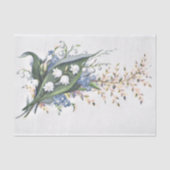  ontkoppeling van Floral ephemera Tissuepapier (Voorkant)