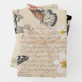  ontkoppeling van Floral Inpakpapier Vel (In situ)