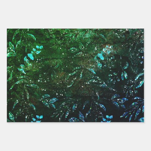  ontkoppeling van Floral Inpakpapier Vel (Voorkant 3)