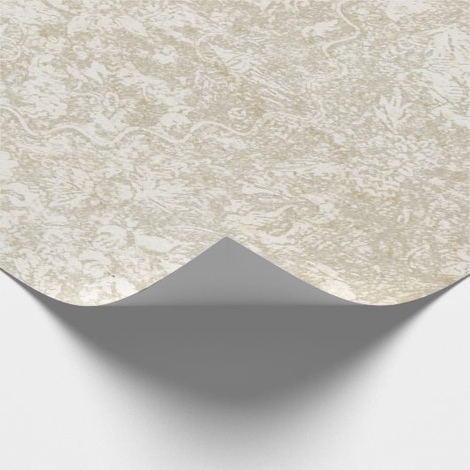  ontkoppeling van Floral Medallion Cadeaupapier (Hoek)