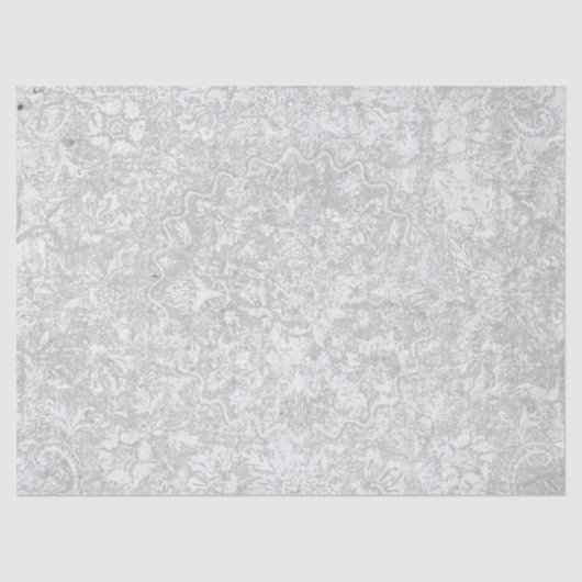 ontkoppeling van Floral Medallion Tissuepapier (Voorkant)