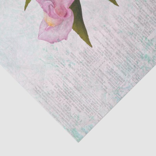  ontkoppeling van Floral Tissuepapier (Detail)