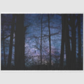Ontkoppeling van Forest Night Sky Tissuepapier (Voorkant)