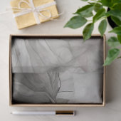 Ontkoppeling van gedempte rode ballerina-schets tissuepapier (Geschenk)