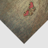 Ontkoppeling van gekruiste vlinder tissuepapier (Detail)