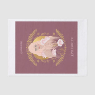 Ontkoppeling van godin Aphrodite Tissuepapier
