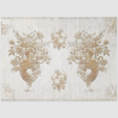 Ontkoppeling van gouden handschrift van Bouquet Tissuepapier (Voorkant)