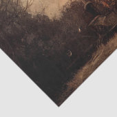 Ontkoppeling van haashuis en vliegende wezens tissuepapier (Detail)