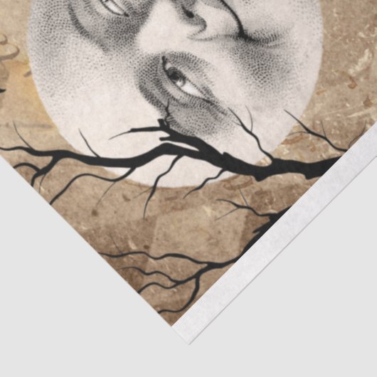  ontkoppeling van Halloween Ephemera Tissuepapier (Detail)