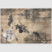  ontkoppeling van Halloween Ephemera Tissuepapier (Voorkant)