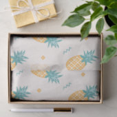Ontkoppeling van het ananassapatroon tissuepapier (Geschenk)
