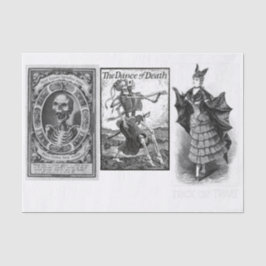 Ontkoppeling van het collectie Halloween Tissuepapier