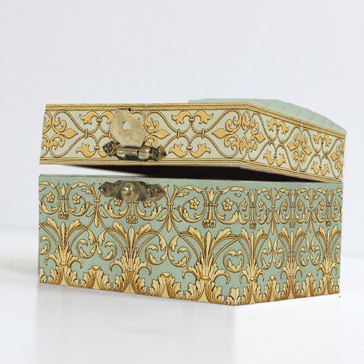 Ontkoppeling van het Franse  Florentijnse Blauwe G Tissuepapier