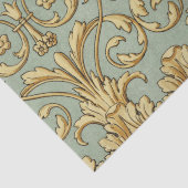 Ontkoppeling van het Franse  Florentijnse Blauwe G Tissuepapier (Detail)