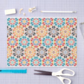 Ontkoppeling van het geometrische Floral Patroon Tissuepapier (Craft)
