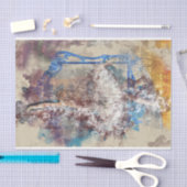 Ontkoppeling van het kunstwerk College Tissuepapier (Craft)