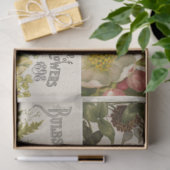  ontkoppeling van het pakket "Floral Seed" Tissuepapier (Geschenk)