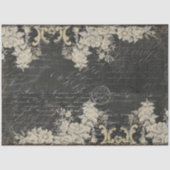 Ontkoppeling van het script Paris Floral Ephemera Tissuepapier (Voorkant)