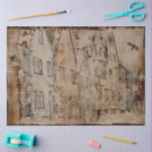 ontkoppeling van het stadsdeel tissuepapier (Craft)